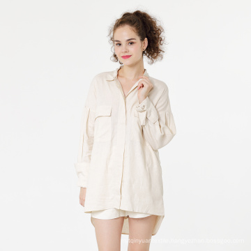 Linen cotton shirt long sleeve linen shirts